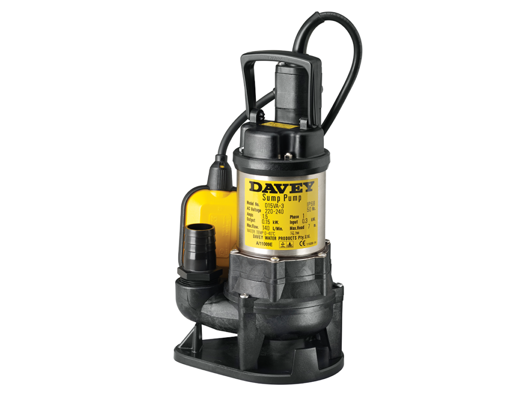 Davey Vortex Sump Pump D15VA