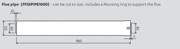 Rinnai Flue Pipe