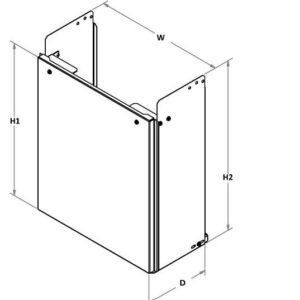 Rinnai INFINITY Pipe Cover R1408 - Image 2
