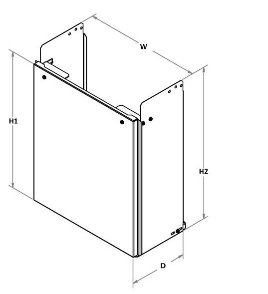 Rinnai INFINITY Pipe Cover R1408
