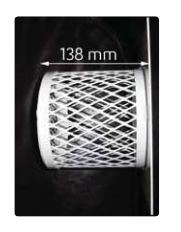 Rinnai Steel Flue Guard, warm white (R1370)