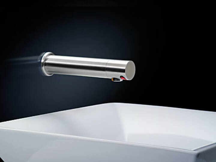 Zenith AquaSense Tap Wall Mounted (Battery Powered)  200mm